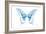 Miss Butterfly Xuthus - X Ray White Edition-Philippe Hugonnard-Framed Photographic Print