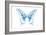 Miss Butterfly Xuthus - X Ray White Edition-Philippe Hugonnard-Framed Photographic Print