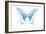 Miss Butterfly Xuthus - X Ray White Edition-Philippe Hugonnard-Framed Photographic Print