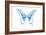 Miss Butterfly Xuthus - X Ray White Edition-Philippe Hugonnard-Framed Photographic Print