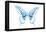 Miss Butterfly Xuthus - X Ray White Edition-Philippe Hugonnard-Framed Premier Image Canvas