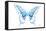 Miss Butterfly Xuthus - X Ray White Edition-Philippe Hugonnard-Framed Premier Image Canvas