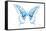 Miss Butterfly Xuthus - X Ray White Edition-Philippe Hugonnard-Framed Stretched Canvas