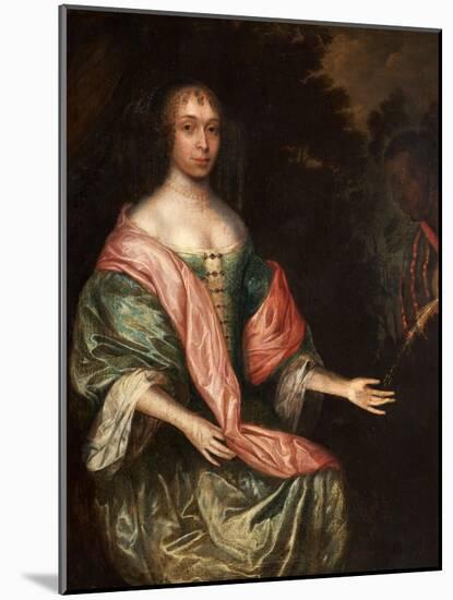 Miss Butterworth of Belfield Hall, 1650-70-John Michael Wright-Mounted Giclee Print