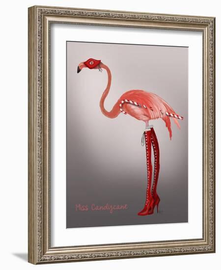 Miss Candycane-Fab Funky-Framed Art Print