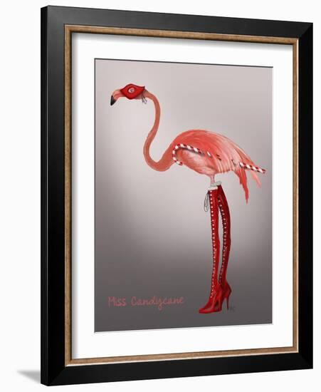 Miss Candycane-Fab Funky-Framed Art Print