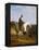 Miss Cazenove on a Grey Hunter-Jacques Laurent Agasse-Framed Premier Image Canvas