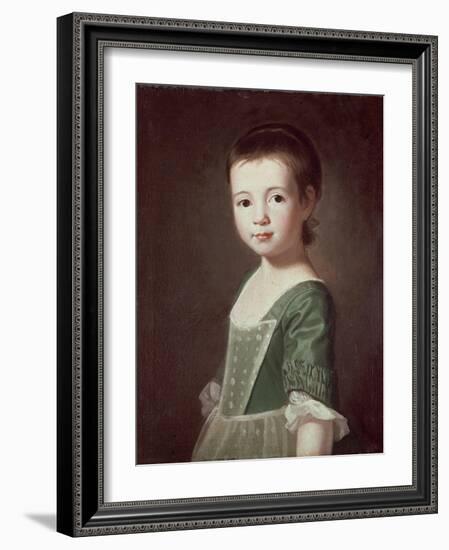 Miss Collingwood, C.1767-George Romney-Framed Premium Giclee Print