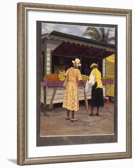 Miss Crystal And Pearl-Bill Makinson-Framed Giclee Print