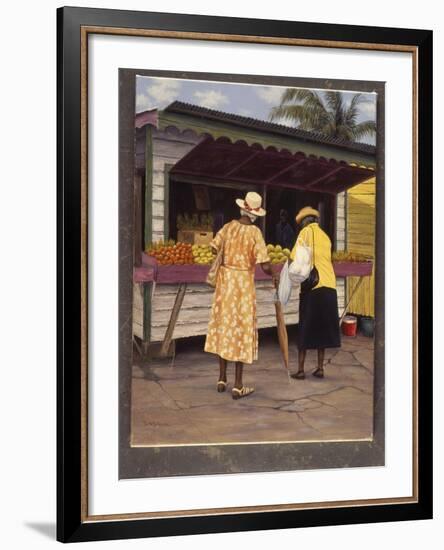 Miss Crystal And Pearl-Bill Makinson-Framed Giclee Print