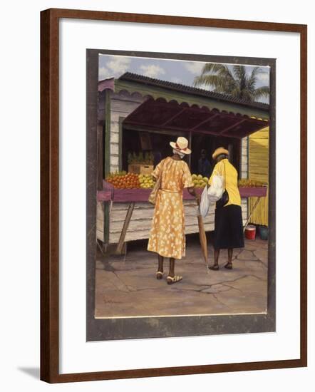 Miss Crystal And Pearl-Bill Makinson-Framed Giclee Print
