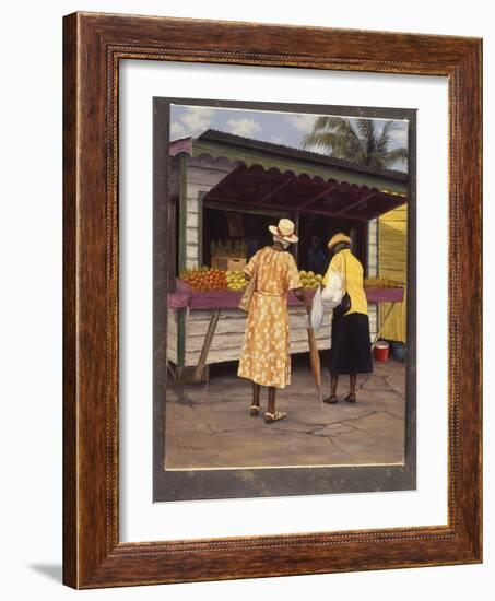 Miss Crystal And Pearl-Bill Makinson-Framed Giclee Print