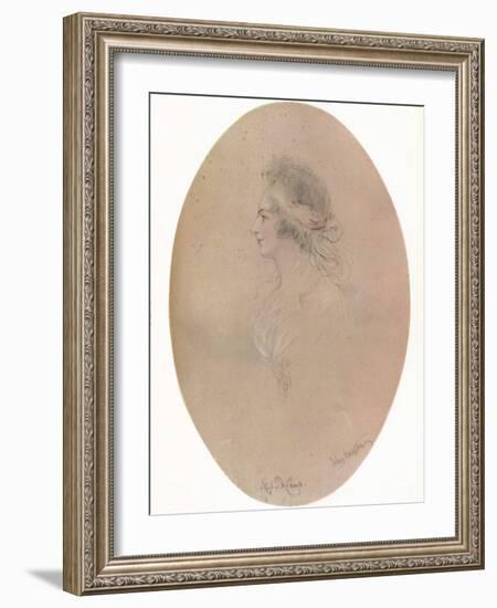 Miss De Camp, 19th century, (1923)-John Hayter-Framed Giclee Print