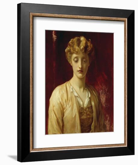 Miss Dene (Dorothy Dene or one of her sisters)-Frederick Leighton-Framed Giclee Print