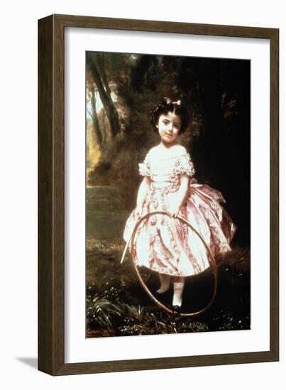 Miss Ehrler, 1861-Louis Antoine Leon Riesener-Framed Giclee Print