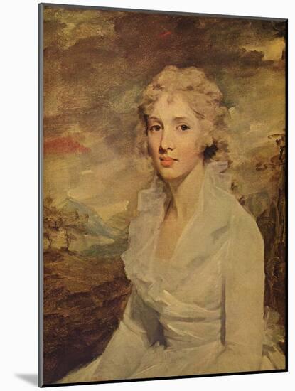 'Miss Eleanor Urquhart', 1793-Henry Raeburn-Mounted Giclee Print