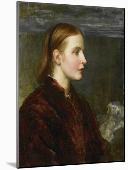 Miss Eliza Ann Ogilvy, 1866-George Frederick Watts-Mounted Giclee Print