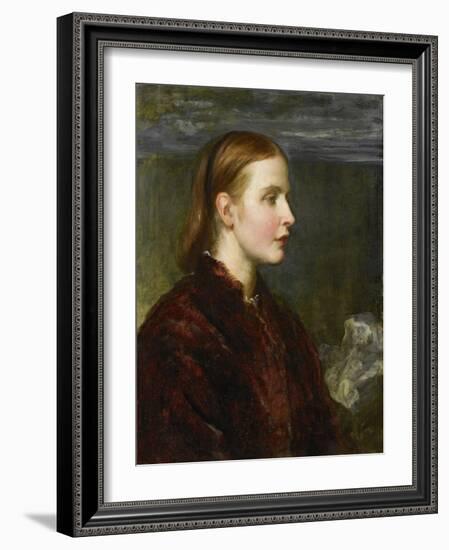 Miss Eliza Ann Ogilvy, 1866-George Frederick Watts-Framed Giclee Print