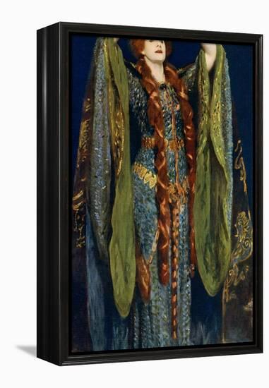 Miss Ellen Terry as Lady Macbeth, 1906-John Singer Sargent-Framed Premier Image Canvas