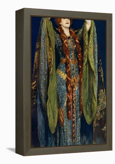 Miss Ellen Terry as Lady Macbeth, 1906-John Singer Sargent-Framed Premier Image Canvas