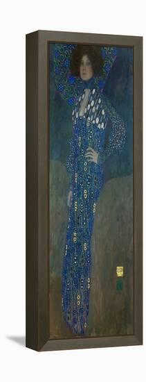 Miss Emilie Floege, (1902)-Gustav Klimt-Framed Premier Image Canvas