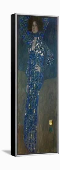 Miss Emilie Floege, (1902)-Gustav Klimt-Framed Premier Image Canvas