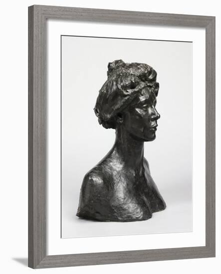 Miss Eve Fairfax, c.1904-1905-Auguste Rodin-Framed Photographic Print