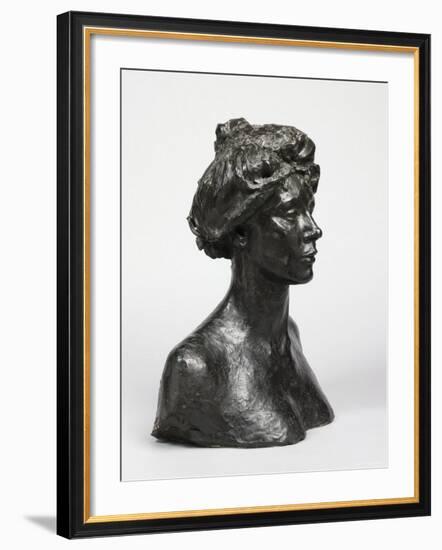 Miss Eve Fairfax, c.1904-1905-Auguste Rodin-Framed Photographic Print