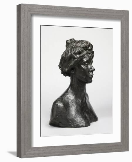 Miss Eve Fairfax, c.1904-1905-Auguste Rodin-Framed Photographic Print