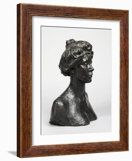 Miss Eve Fairfax, c.1904-1905-Auguste Rodin-Framed Photographic Print