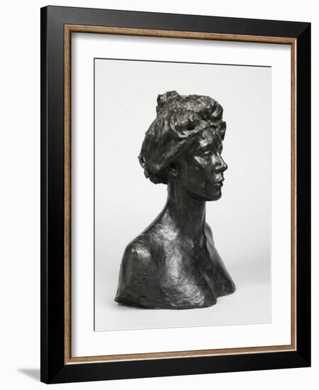 Miss Eve Fairfax, c.1904-1905-Auguste Rodin-Framed Photographic Print