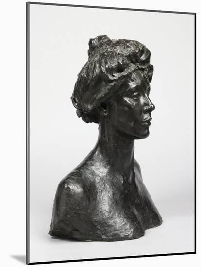 Miss Eve Fairfax, c.1904-1905-Auguste Rodin-Mounted Photographic Print