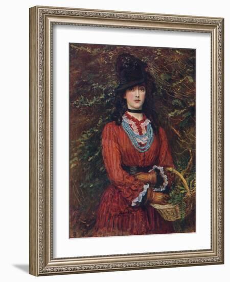 Miss Eveleen Tennant, 1874-John Everett Millais-Framed Giclee Print