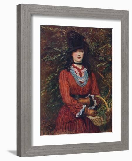 Miss Eveleen Tennant, 1874-John Everett Millais-Framed Giclee Print