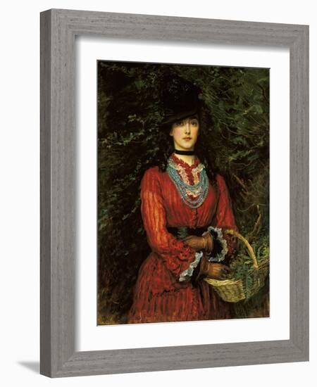 Miss Eveleen Tennant-Edward Burne-Jones-Framed Giclee Print