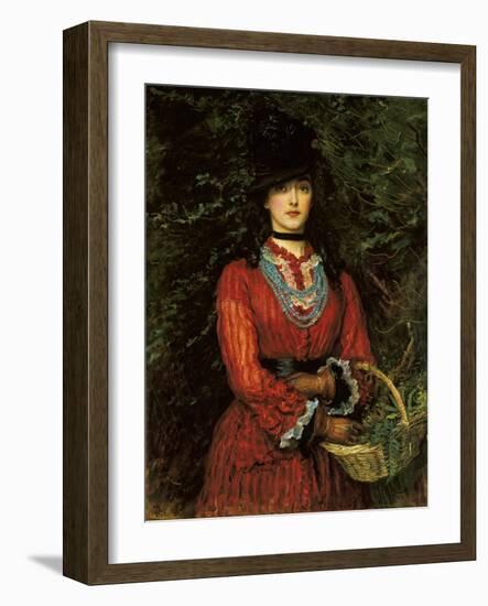 Miss Eveleen Tennant-Edward Burne-Jones-Framed Giclee Print