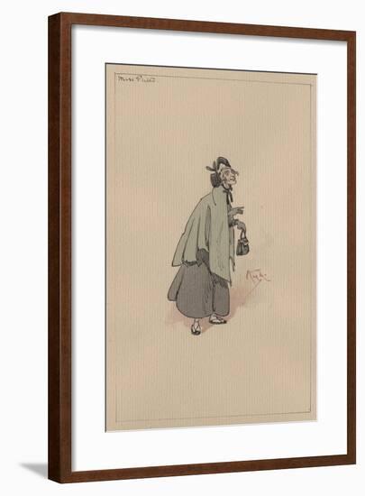 Miss Flite, C.1920s-Joseph Clayton Clarke-Framed Giclee Print