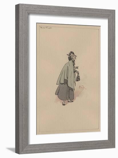 Miss Flite, C.1920s-Joseph Clayton Clarke-Framed Giclee Print