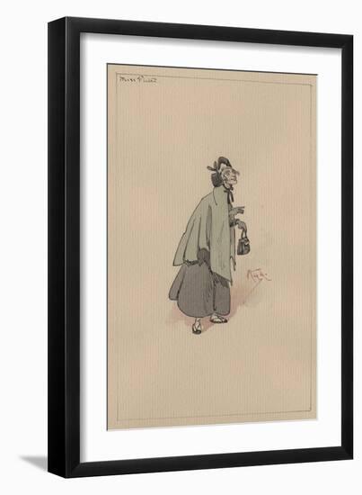 Miss Flite, C.1920s-Joseph Clayton Clarke-Framed Giclee Print