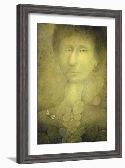 Miss Fly.B.Night, 2003-Wayne Anderson-Framed Giclee Print