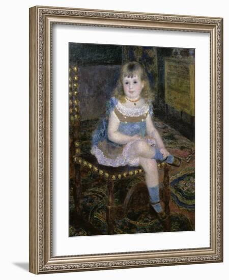 Miss Georgette Charpentier-Pierre-Auguste Renoir-Framed Giclee Print