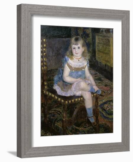 Miss Georgette Charpentier-Pierre-Auguste Renoir-Framed Giclee Print