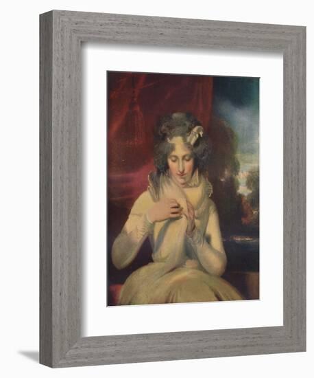 'Miss Georgina Lennox, afterwards Countess Bathurst', (1765-1842)', c1800-Thomas Lawrence-Framed Giclee Print
