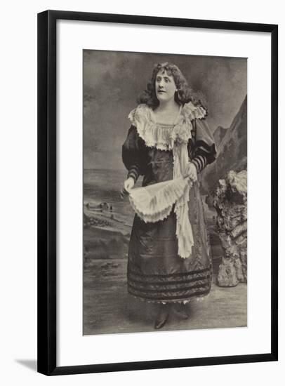 Miss Georgina Preston, as Polly Perkins in "Robinson Crusoe," Grand Theatre, Islington-null-Framed Photographic Print