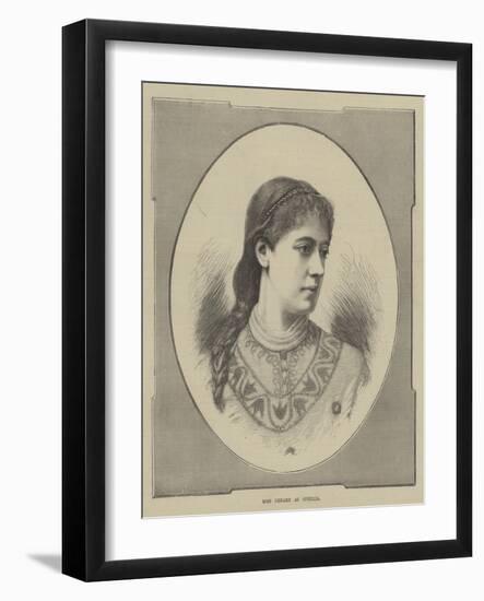 Miss Gerard as Ophelia-null-Framed Giclee Print