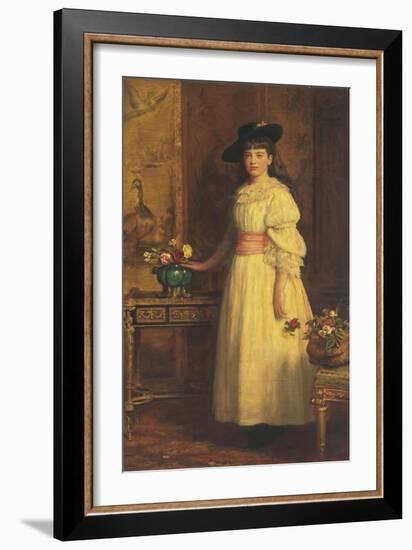 Miss Gertrude Vanderbilt, 1888-John Everett Millais-Framed Giclee Print