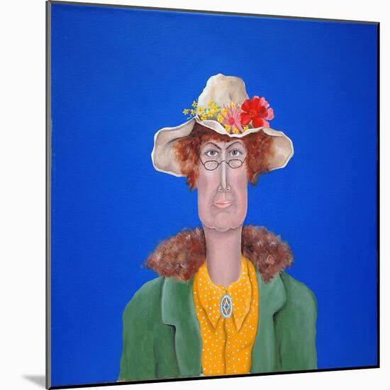 Miss Green-John Wright-Mounted Giclee Print