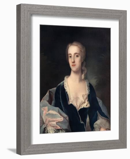 Miss Hannah Russell, 18th Century-William Hoare-Framed Giclee Print