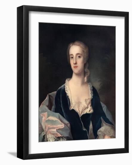 Miss Hannah Russell, 18th Century-William Hoare-Framed Giclee Print