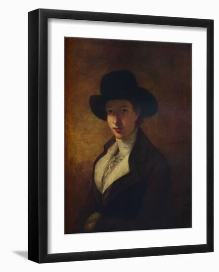 'Miss Hannah Wright', c1780-Joseph Wright of Derby-Framed Giclee Print